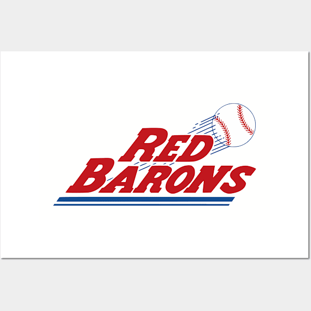 Scranton/Wilkes-Barre Red Barons Wall Art by Tee Arcade